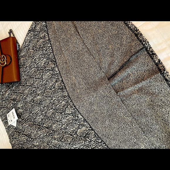 Zara Snakeskin Soft Skirt - Picture 6 of 9